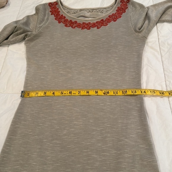 Free People ⭐️dress with orange embroidery - Picture 8 of 10